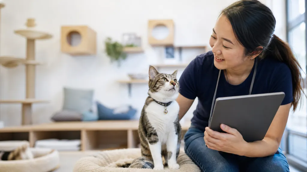 Official cat adoption application next step